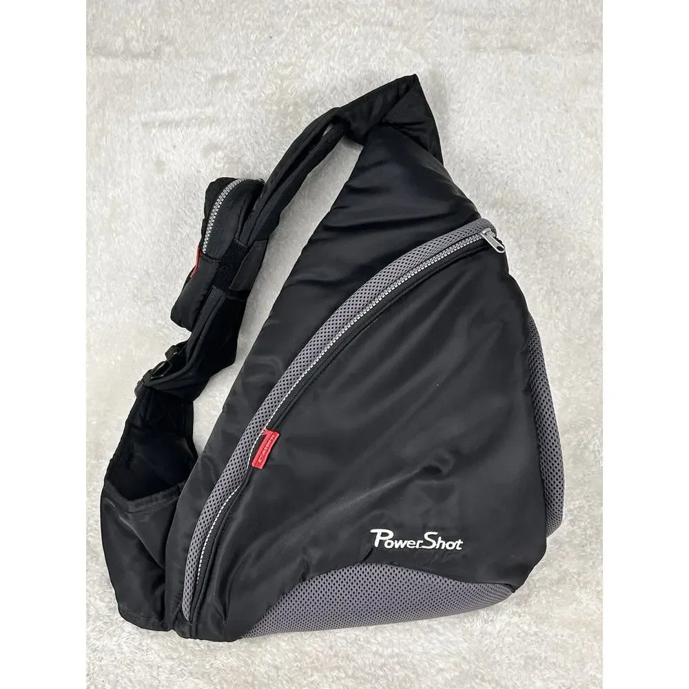 Canon PowerShot Sling Camera Bag Shoulder Travel Hiking Trail Back Pack PSB-10